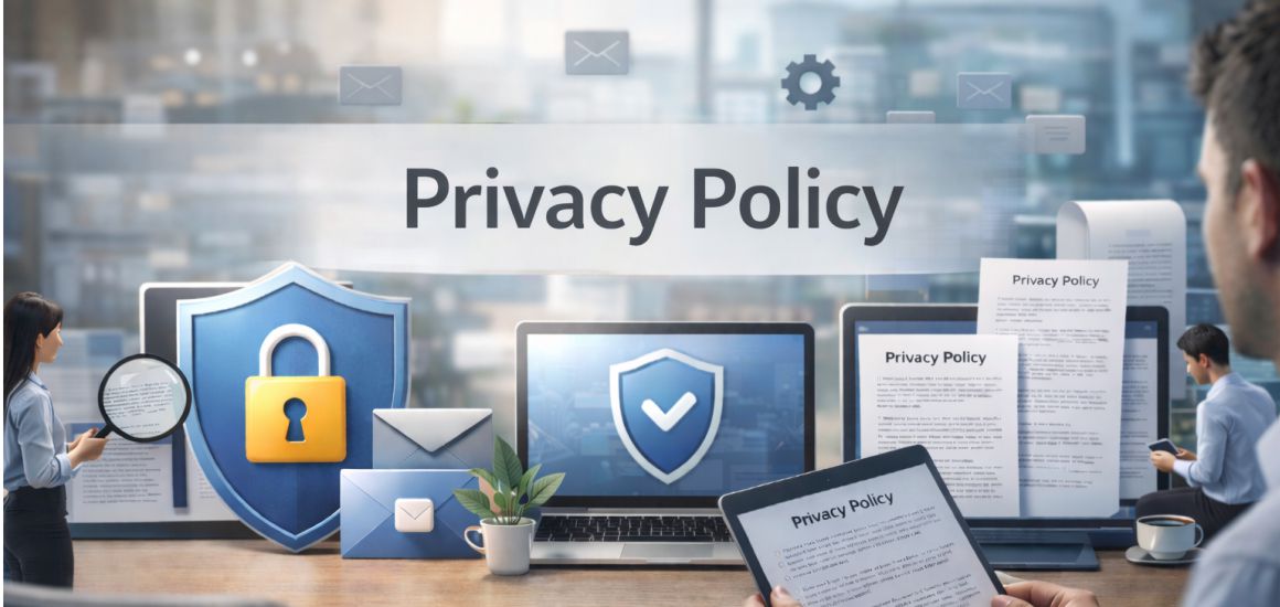Privacy policies,with people reading them and using them